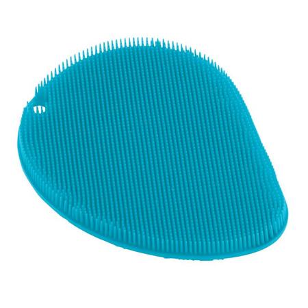 Fin Stay-Clean Silicone Scrubber Blue