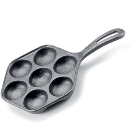 Cast-Iron Aebleskiver Pan