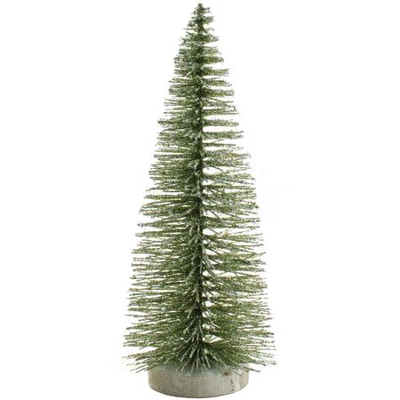 Glittered Bottle Brush Tree 10
