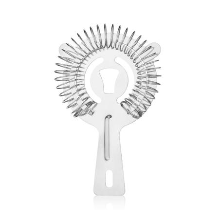Hawthorne-Style Stainless-Steel Cocktail Strainer