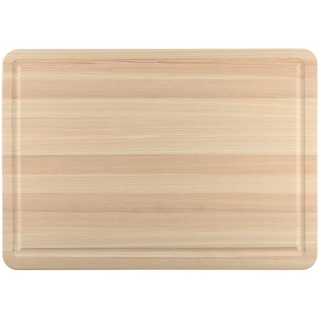 Shun Hinoki Cutting Board w/Juice Groove
