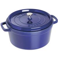 Staub Cast-Iron Oven 7-qt. Dark Blue