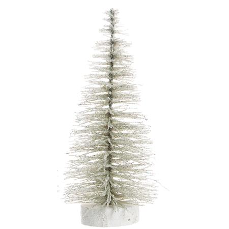 Silver Frost Bristle Tree 8”