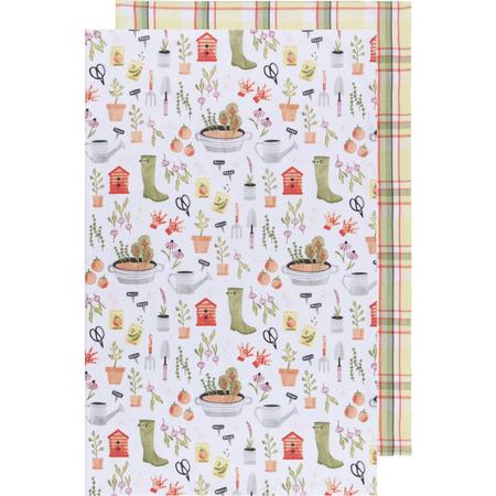 Garden Kitchen Towels Set/2