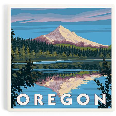 Mt. Hood From Lost Lake Coaster