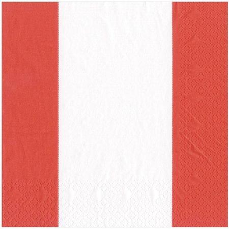 Paper Beverage Napkins Bandol Red