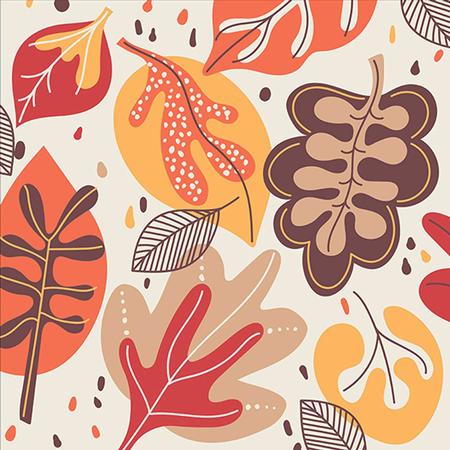 Paper Beverage Napkins Autumn Oak