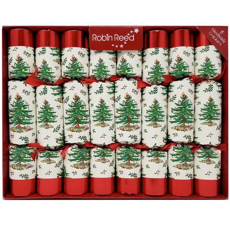 Christmas Crackers 8.5” Spode Holiday Set/10