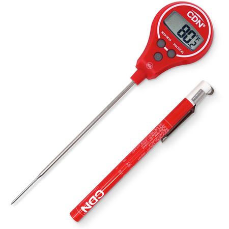 CDN Lollipop Thermometer Red
