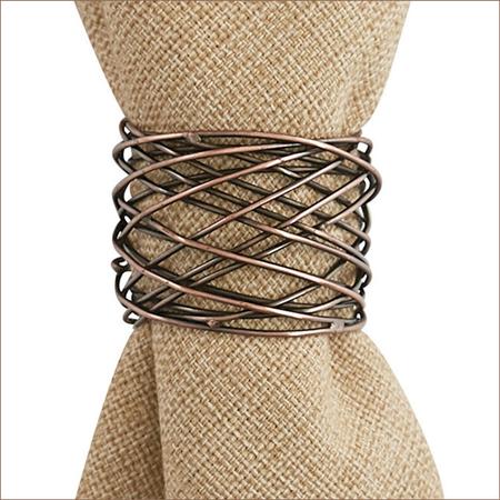 Copper Wire Napkin Ring