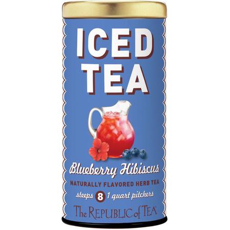 Blueberry Hibiscus Herbal Tea Pouches