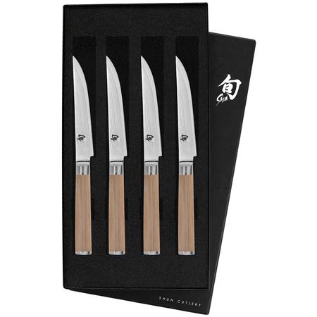 Shun Classic Blonde Steak Knife Set
