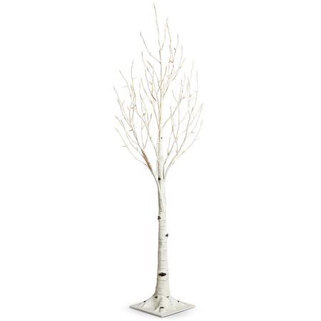 Illuminated Faux Birch Tree 5