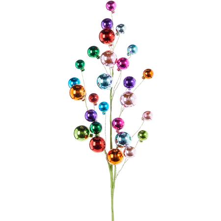 Ball Ornament Spray 31”