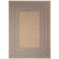 Sahara Diamonds Border Rug 5’3” x 7’3” Navy’