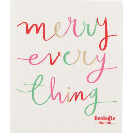 Swedish Dishcloth Merry Everything