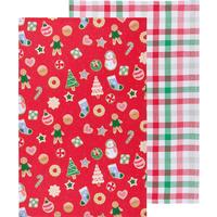 Cookie Exchange Kitchen Towels Set/2