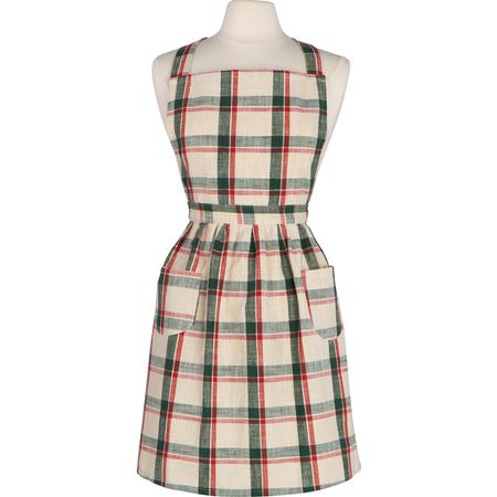 Noel Plaid Apron