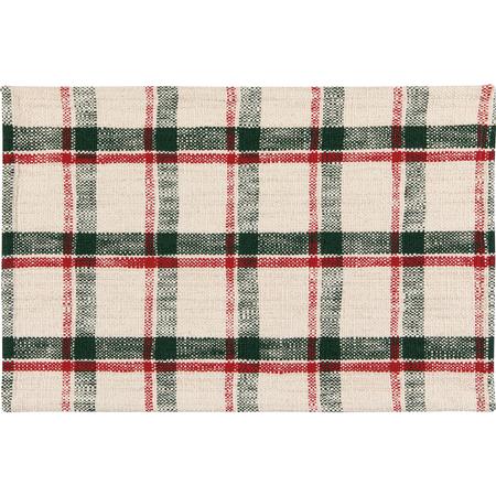 Noel Plaid Placemat