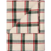 Noel Plaid Tablecloth Large