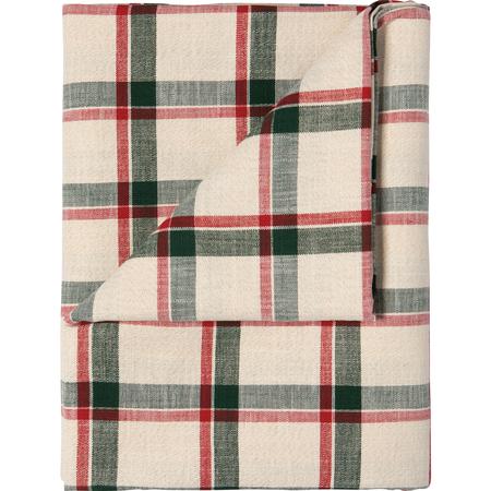 Noel Plaid Tablecloth Small