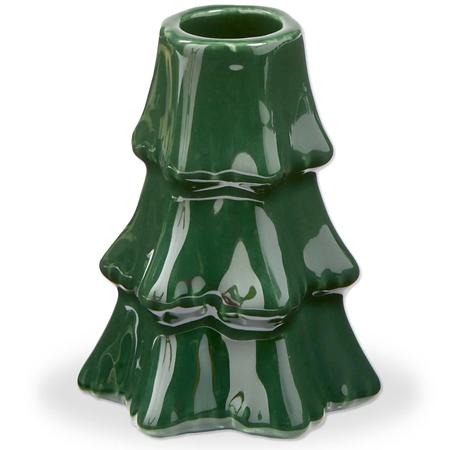 Pine Tree Taper Candle Holder