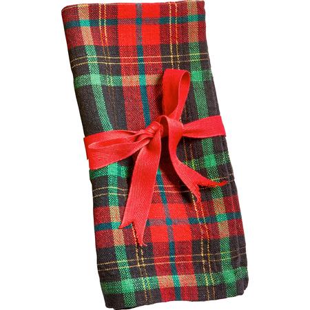 Christmas Plaid Napkin