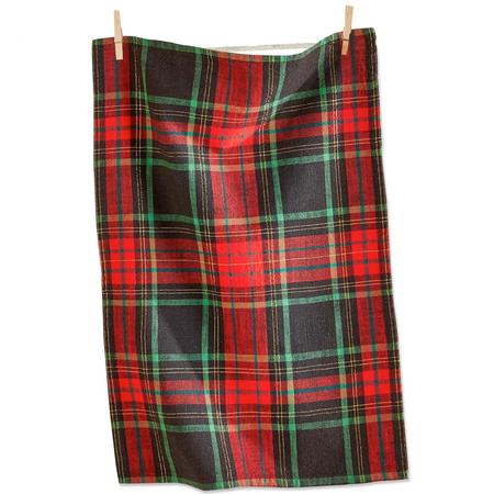 Christmas Plaid Kitchen Towel