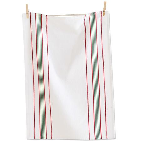 Holiday Stripe Kitchen Towel