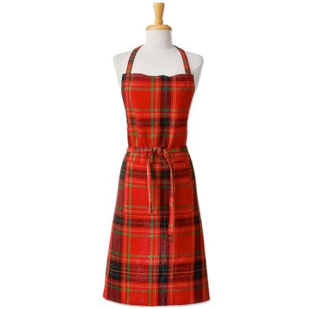 Holiday Plaid Apron