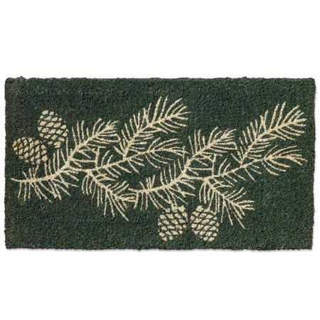 Winter Pinecones Doormat