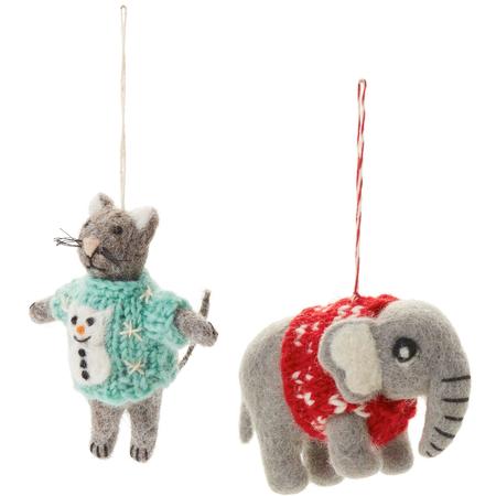 Ugly Sweater Ornaments