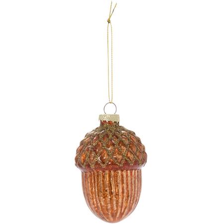 Gilded Acorn Ornament