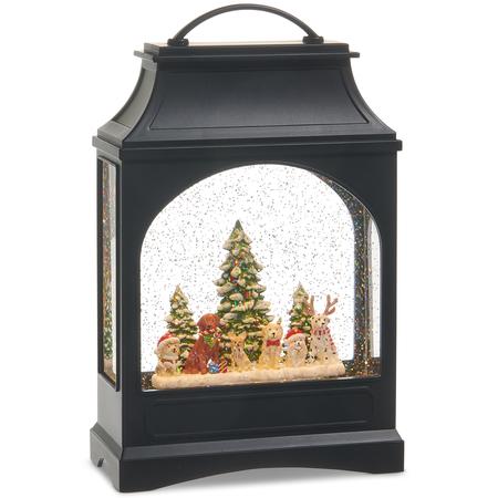 Illuminated Santa’s Best Friend Water Lantern