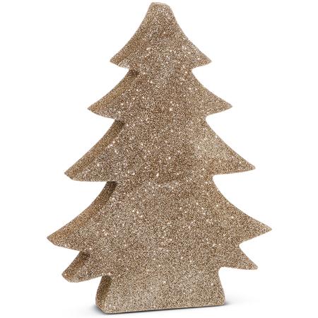 Gold Sparkle Tree 10”