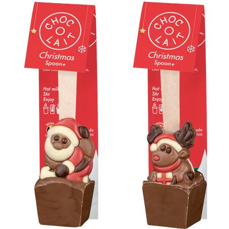 Choc-O-Lait Christmas Spoons