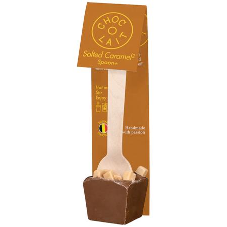 Choc-O-Lait Spoon w/Salted Caramels