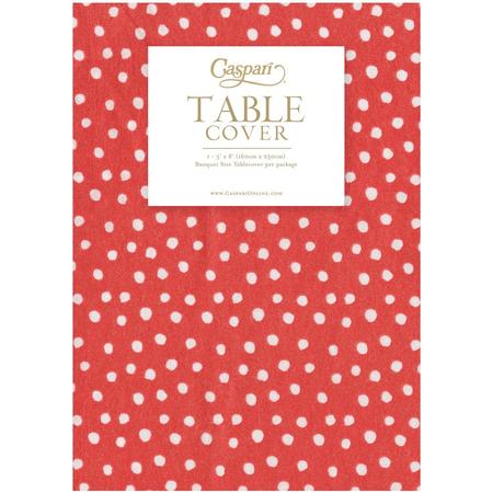 Paper Tablecloth White Dots