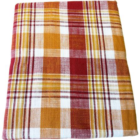 Harvest Plaid Tablecloth Small Rectangle