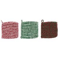 Crocheted Holiday Potholders