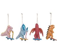 Dinos On Wheels Ornaments