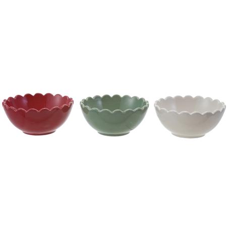 Scalloped Edge Bowls
