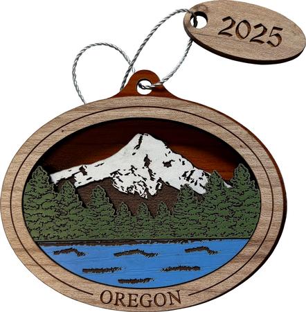 Wood Mt. Hood & Lost Lake 2025 Ornament