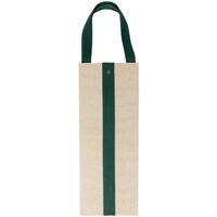Natural/Hunter Bottle Gift Bag