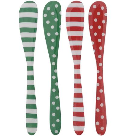 Enameled Holiday Spreaders