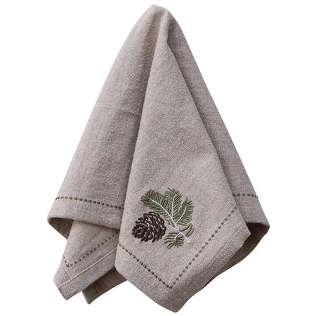 Pine Cone & Sprig Napkin