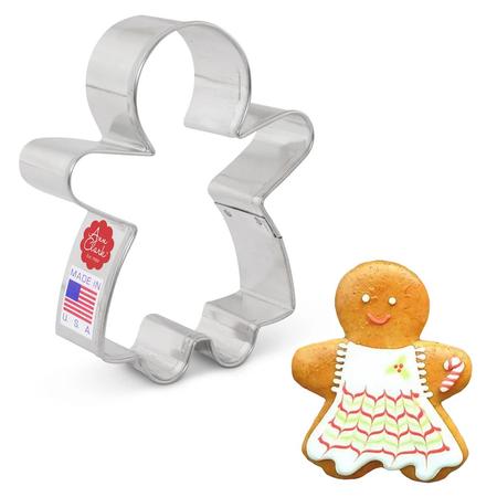 Gingerbread Girl Cookie Cutter 4”