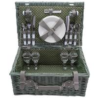 Outfitted Picnic Basket