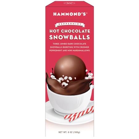 Hammond's Candies Peppermint Snowballs Pkg./3