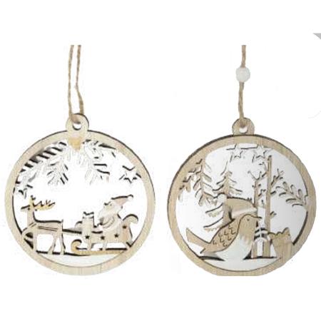 Santa Sleigh Ornaments